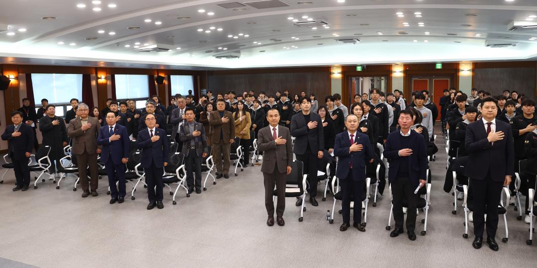 '강원특별자치도청 직장운동경기부 사격팀 창단식 및 신년 다짐회' 게시글의 사진(4) '2026-02-23 강원특별자치도청 직장운동경기부 사격팀 창단식 및 신년 다짐회 (4).jpg'