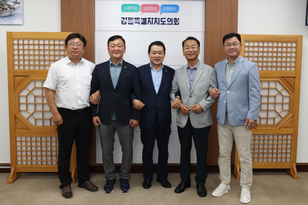 '강원특별자치도 바르게 살기운동 관계자 면담' 게시글의 사진(9) '2024-07-17 도 바르게 살기운동 관계자 차담 (9).jpg'