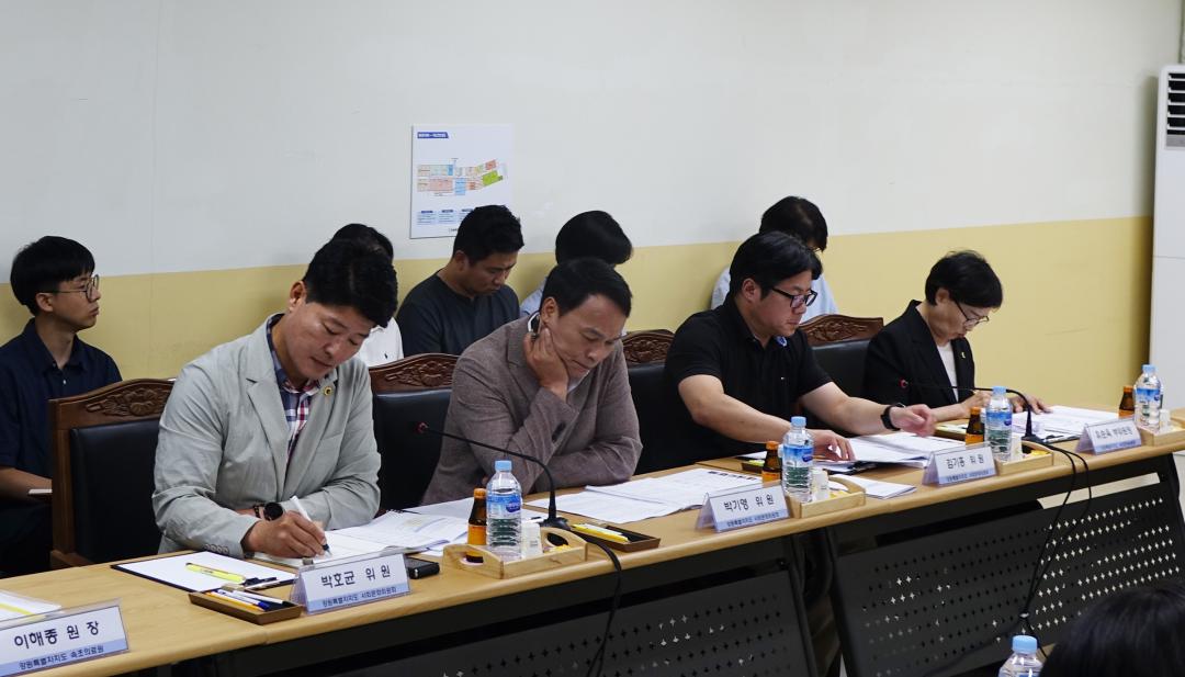 '제339회 사회문화위원회 현지시찰' 게시글의 사진(6) '2025-07-15 제339회 사회문화위원회 현지시찰(속초의료원) (6).jpg'