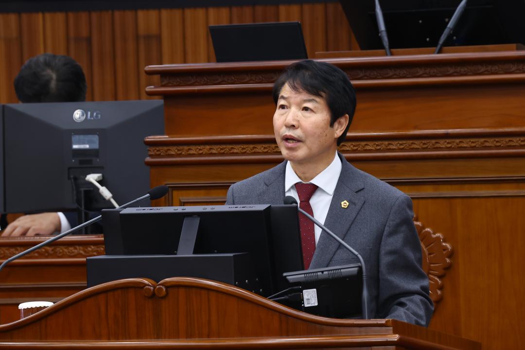 '제343회 제2차 본회의' 게시글의 사진(40) '2026-02-12 제343회 제2차 본회의 (40) 5분자유발언 엄기호의원.jpg'