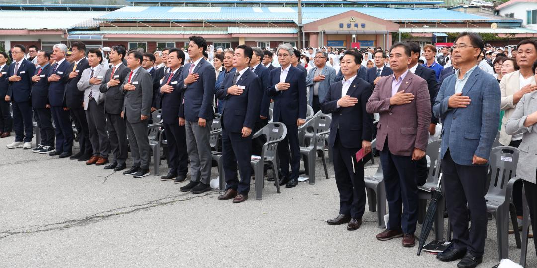 '장성탄좌 클로징&어게인100 기념식' 게시글의 사진(7) '2024-09-06 장성탄좌 클로징&어게인100 기념식 (7).jpg'