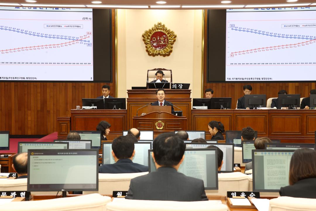 '제335회 제1차 본회의' 게시글의 사진(28) '2025-03-05 제335회 제1차 본회의 (28) 5분자유발언 강정호의원.jpg'