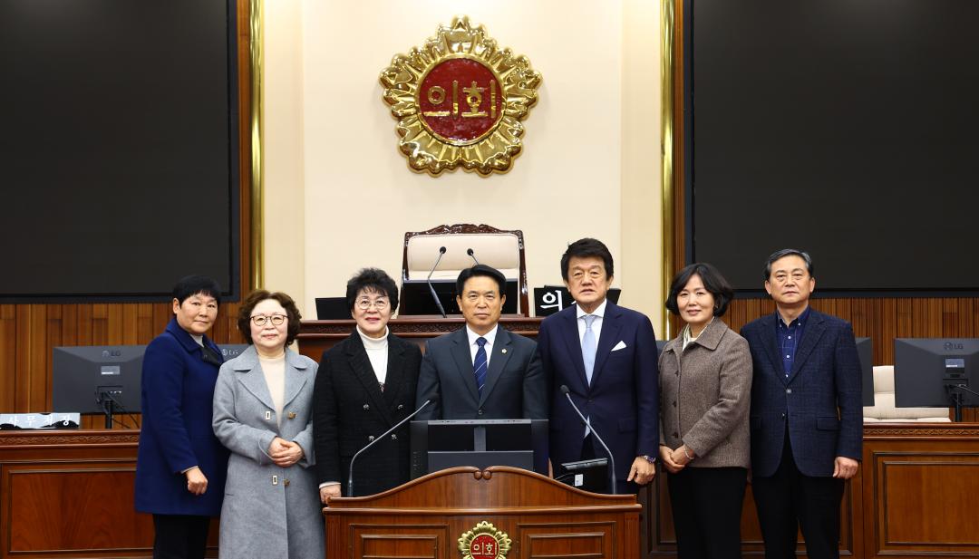 '강원특별자치도의회 방문(원주시)' 게시글의 사진(4) '2026-02-23 원제용 위원장님 손님 방문 (10).jpg'