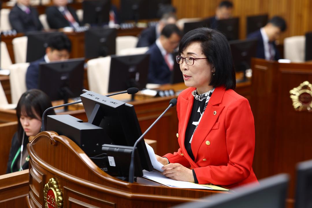 '제344회 제2차 본회의(2026년도 제1회 도정 및 교육행정에 관한 질문)' 게시글의 사진(57) '2026-04-02 제344회 제2차본회의(2026년도 제1회 도정 및 교육행정에 관한 질문) (57) 양숙희 의원.jpg'