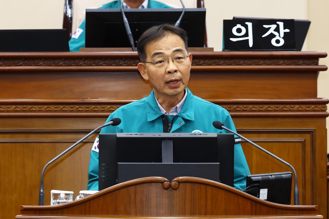 '제340회 제1차 본회의' 게시글의 사진(51) '2025-09-09 제340회 제1차 본회의 (51) 5분자유발언 최재석의원.jpg'