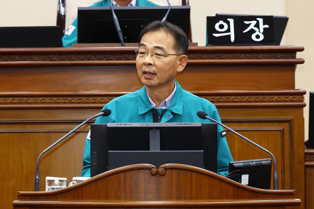 '제340회 제1차 본회의' 게시글의 사진(52) '2025-09-09 제340회 제1차 본회의 (52) 5분자유발언 최재석의원.jpg'