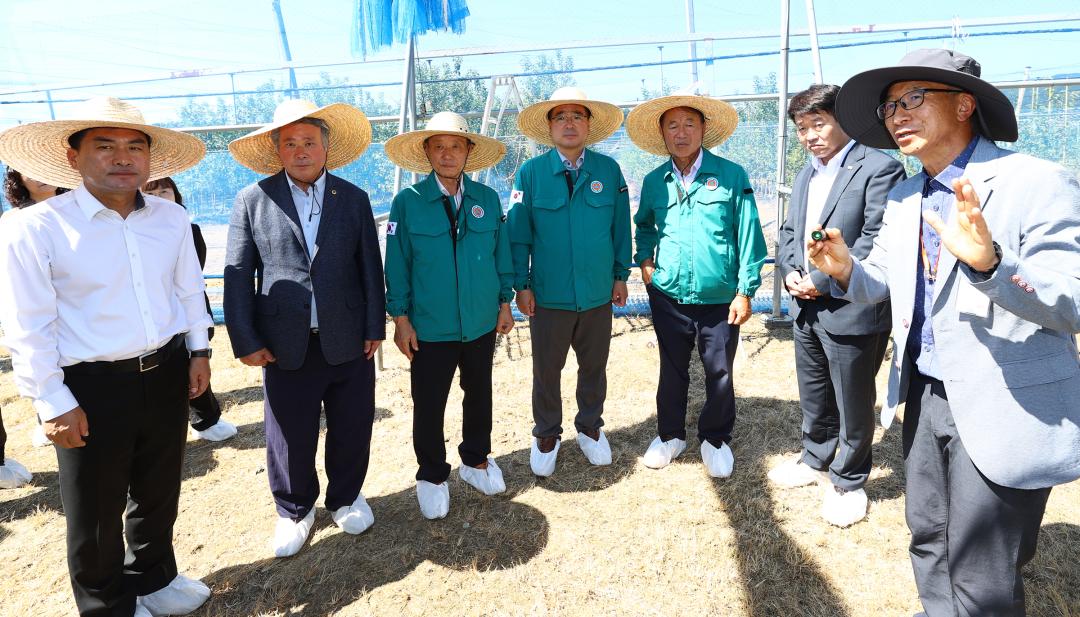 '제340회 농림수산위원회 현지시찰' 게시글의 사진(26) '2025-09-11 제340회 농림수산위원회 현지시찰(농업기술원,해피초원목장) (25).jpg'