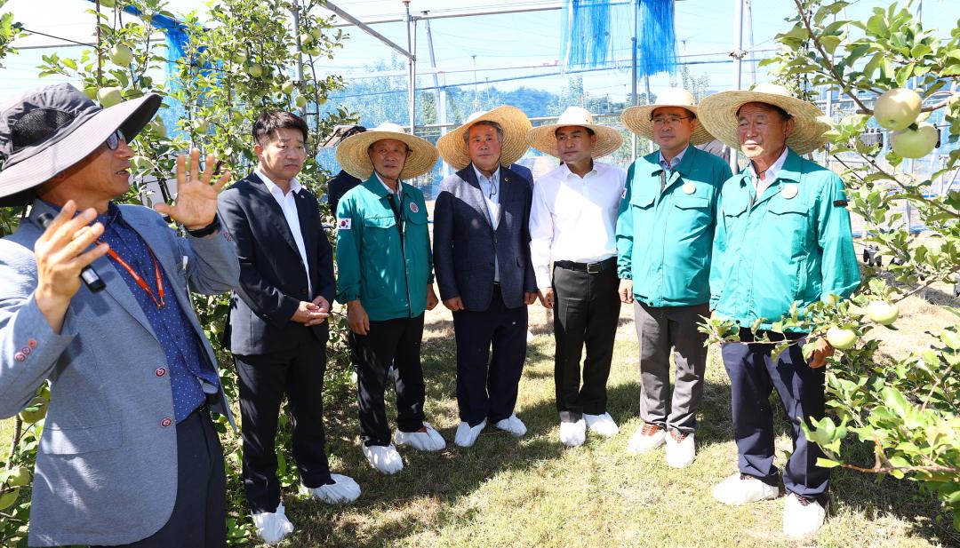 '제340회 농림수산위원회 현지시찰' 게시글의 사진(27) '2025-09-11 제340회 농림수산위원회 현지시찰(농업기술원,해피초원목장) (26).jpg'