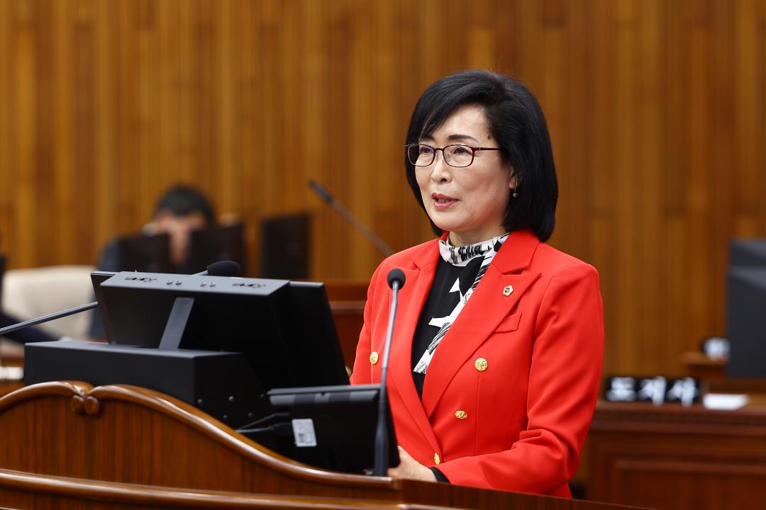 '제344회 제2차 본회의(2026년도 제1회 도정 및 교육행정에 관한 질문)' 게시글의 사진(54) '2026-04-02 제344회 제2차본회의(2026년도 제1회 도정 및 교육행정에 관한 질문) (54) 양숙희 의원.jpg'