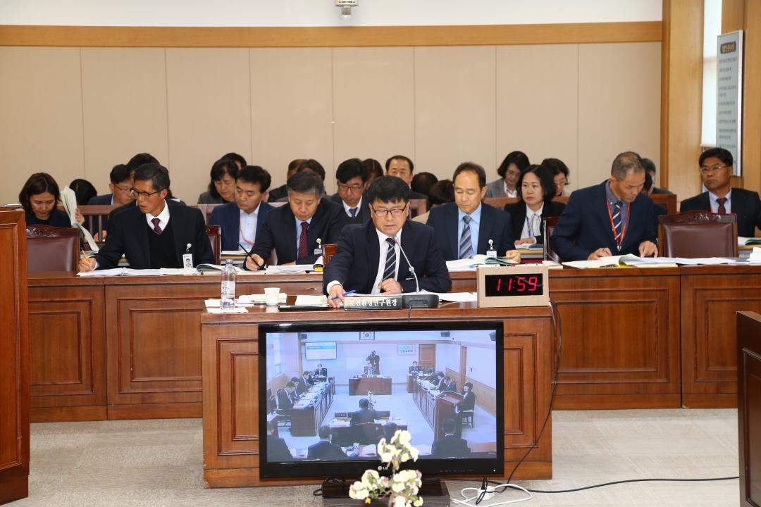 '2019년도 농림수산위원회 행정사무감사(보건환경연구원 소관)' 게시글의 사진(7) '2019-11-12 2019년도 농림수산위원회 행정사무감사(보건환경연구원 소관) (7).JPG'