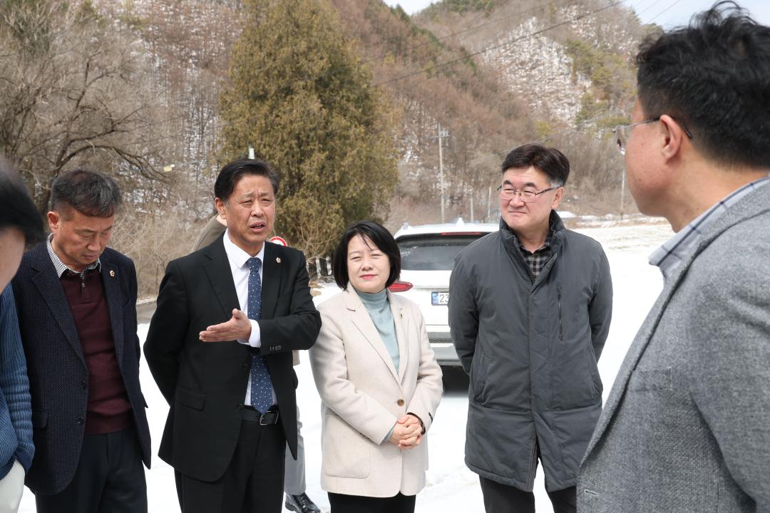 '제335회 기획행정위원회 공유재산관리계획안 현지 확인' 게시글의 사진(22) '2025-03-06 제335회 기획행정위원회 공유재산관리계획안 현지 확인(영월, 원주) (22).jpg'