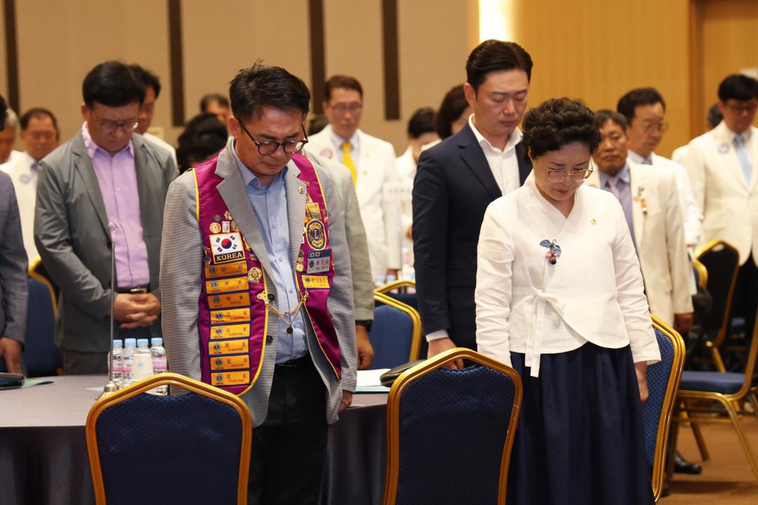 '국제라이온스협회 354-E지구 제42대 제43대 총재 이취임식' 게시글의 사진(22) '2024-07-26 국제라이온스협회 354-E지구 제42대 제43대 총재 이취임식 (21).jpg'