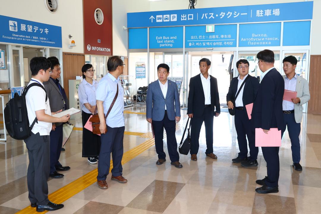 '강원특별자치도의회 한일국제교류협회 2025년 일본 돗토리현 방문' 게시글의 사진(12) '2025-07-28 강원특별자치도의회 한일국제교류협회 2025년 일본 돗토리현 방문 (13)_01_사카이항 관리조합.jpg'