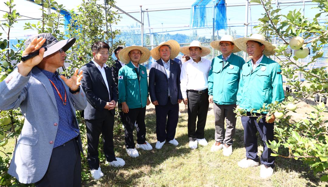 '제340회 농림수산위원회 현지시찰' 게시글의 사진(28) '2025-09-11 제340회 농림수산위원회 현지시찰(농업기술원,해피초원목장) (27).jpg'
