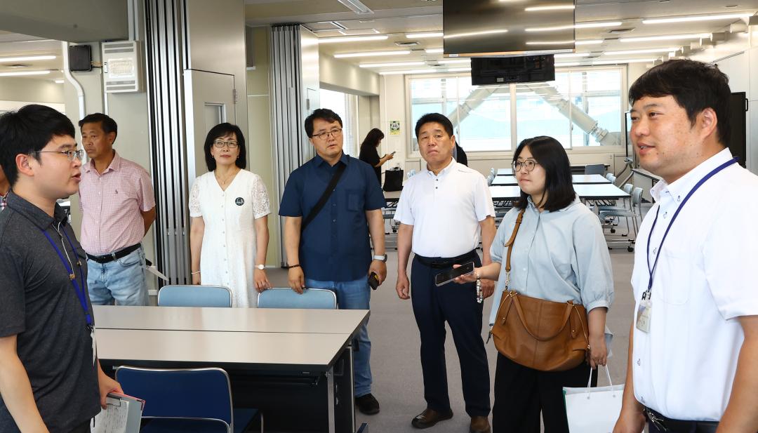 '강원특별자치도의회 한일국제교류협회 2025년 일본 돗토리현 방문' 게시글의 사진(53) '2025-07-30 강원특별자치도의회 한일국제교류협회 2025년 일본 돗토리현 방문 (97)_04_돗토리현청 재해오퍼레이션실 시찰.jpg'