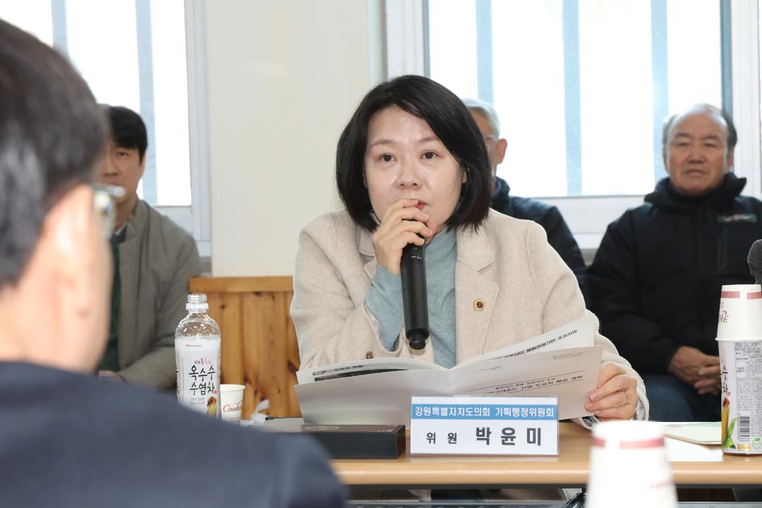 '제335회 기획행정위원회 공유재산관리계획안 현지 확인' 게시글의 사진(13) '2025-03-06 제335회 기획행정위원회 공유재산관리계획안 현지 확인(영월, 원주) (13).jpg'