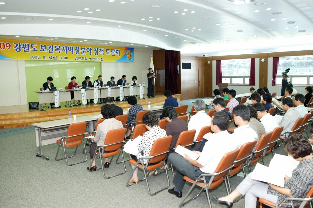 '강원도 보건복지여성분야 정책토론회' 게시글의 사진(5) '2008-09-08 강원도 보건복지여성분야 정책토론회 (5).jpg'