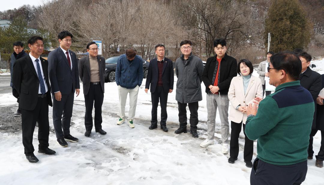 '제335회 기획행정위원회 공유재산관리계획안 현지 확인' 게시글의 사진(27) '2025-03-06 제335회 기획행정위원회 공유재산관리계획안 현지 확인(영월, 원주) (27).jpg'
