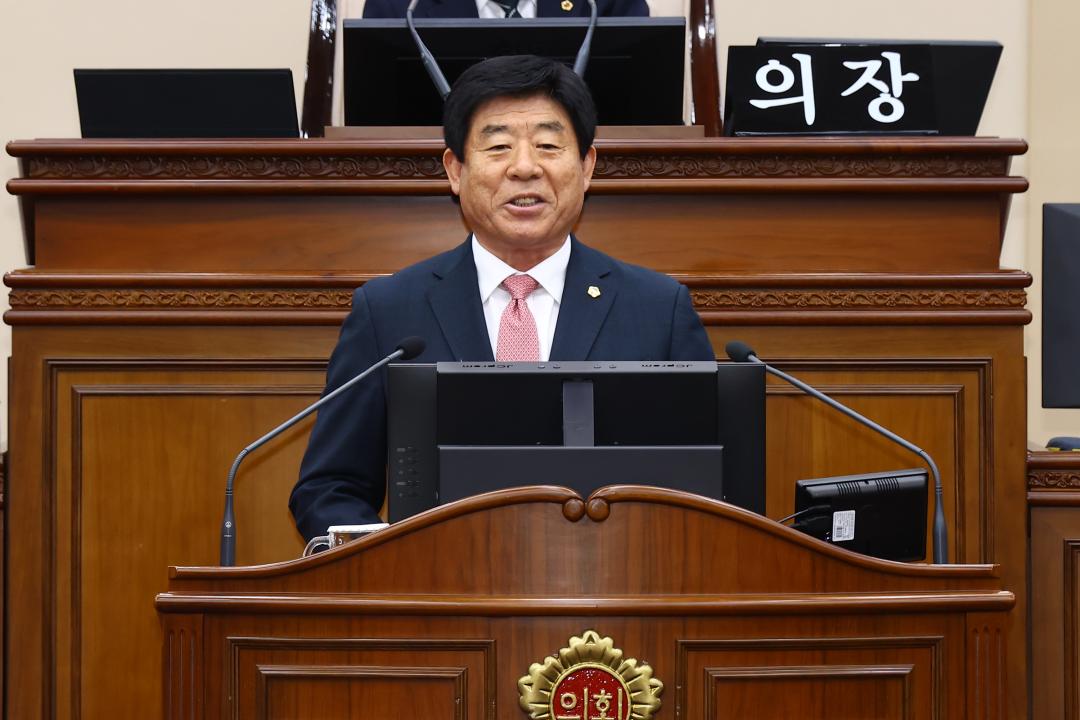 '제344회 제2차 본회의(2026년도 제1회 도정 및 교육행정에 관한 질문)' 게시글의 사진(86) '2026-04-02 제344회 제2차본회의(2026년도 제1회 도정 및 교육행정에 관한 질문) (90) 김기철 의원.jpg'