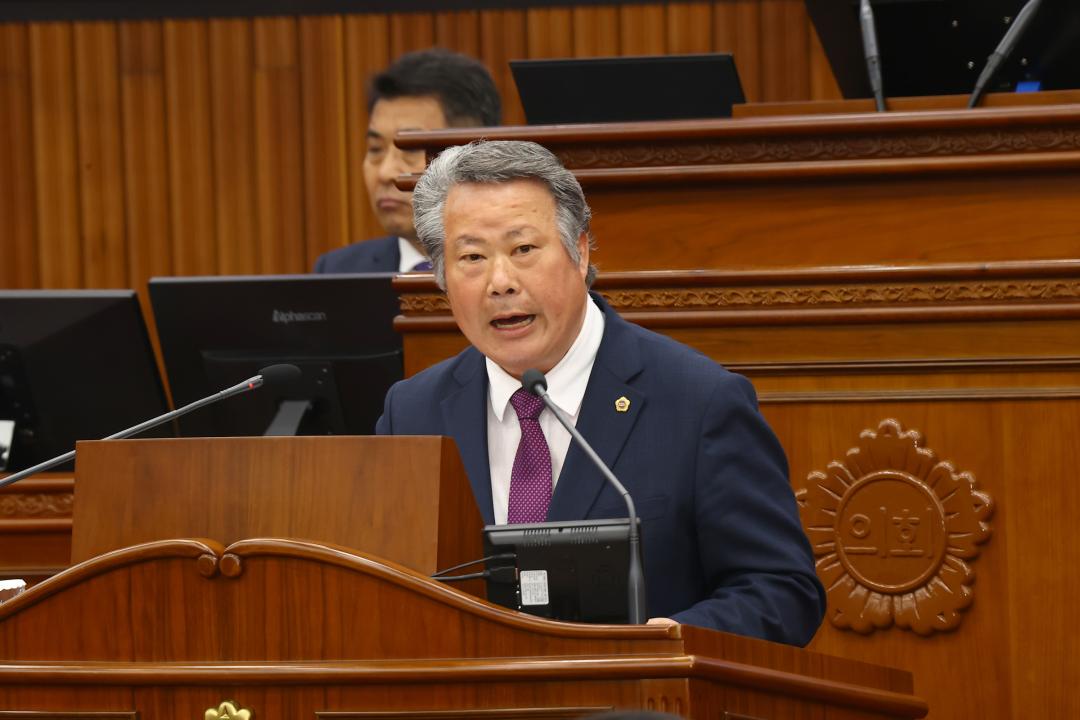 '제336회 제1차 본회의' 게시글의 사진(41) '2025-04-08 제336회 제1차 본회의 (41) 5분자유발언 한창수의원.jpg'
