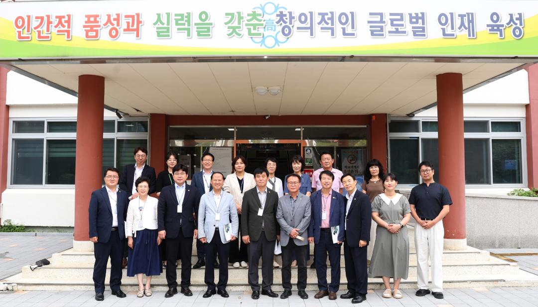 '교육위원회 급식 모니터링 현장확인' 게시글의 사진(4) '2024-07-09 교육위원회 급식 모니터링 현장확인 (5) 봉의고등학교.jpg'