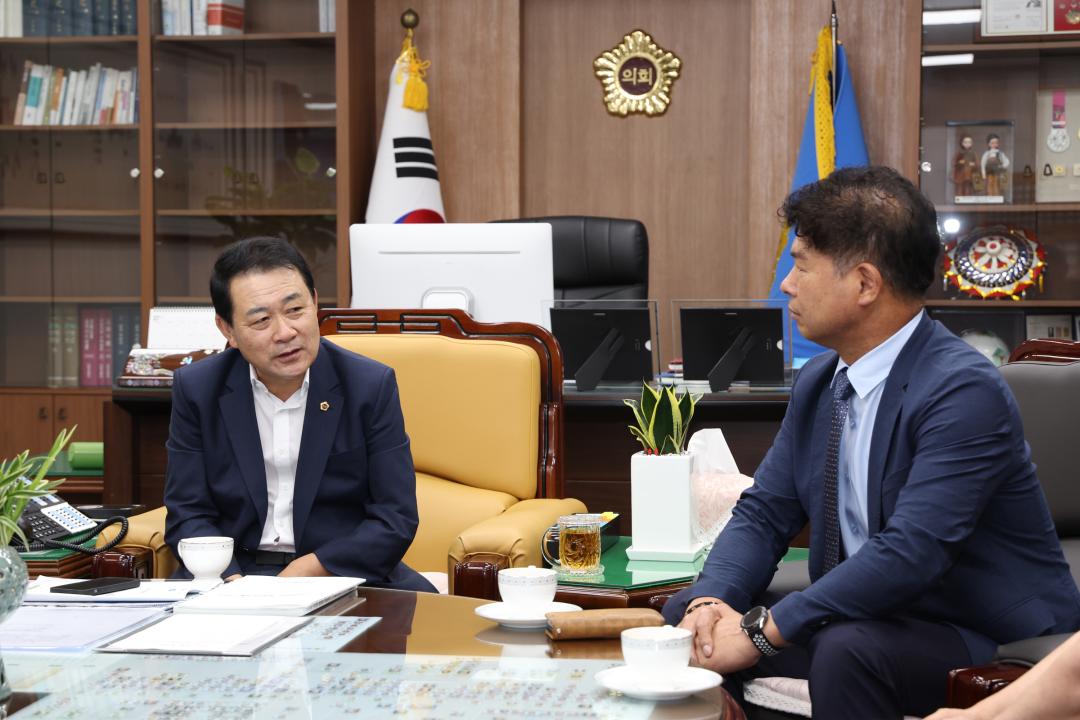 '강원특별자치도 의용소방대연합회 간담' 게시글의 사진(5) '2024-07-18 도 의용소방대 간담 (5).jpg'