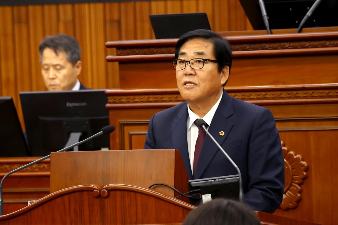 '제328회 제1차 본회의' 게시글의 사진(38) '2024-05-09 제328회 제1차 본회의 (38) 5분자유발언심영곤의원.jpg'