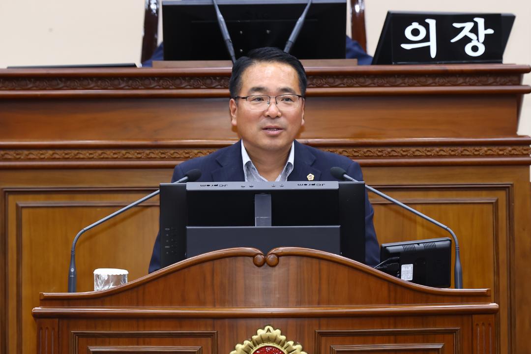 '제338회 제1차 본회의' 게시글의 사진(28) '2025-06-05 제338회 제1차 본회의 (28) 5분자유발언 진종호의원.jpg'