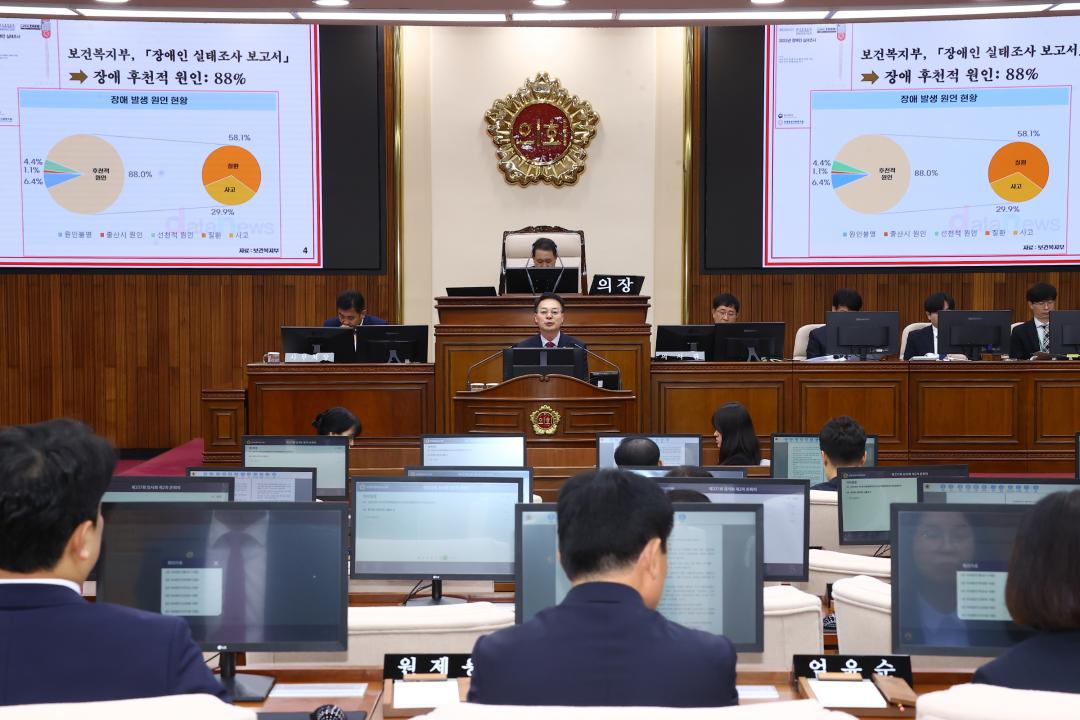'제337회 제2차 본회의' 게시글의 사진(59) '2025-05-21 제337회 제2차 본회의 (59) 5분자유발언 강정호의원.jpg'