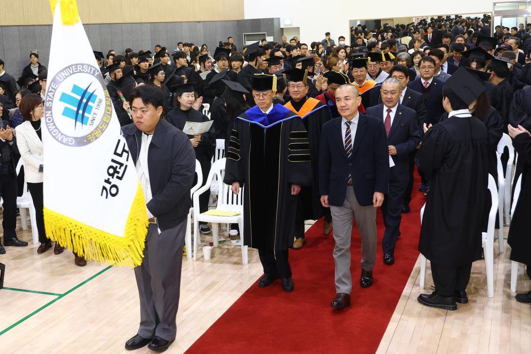 '제27회 강원도립대학교 학위수여식' 게시글의 사진(7) '2026-02-13 제27회 강원도립대학교 학위수여식 (7).jpg'