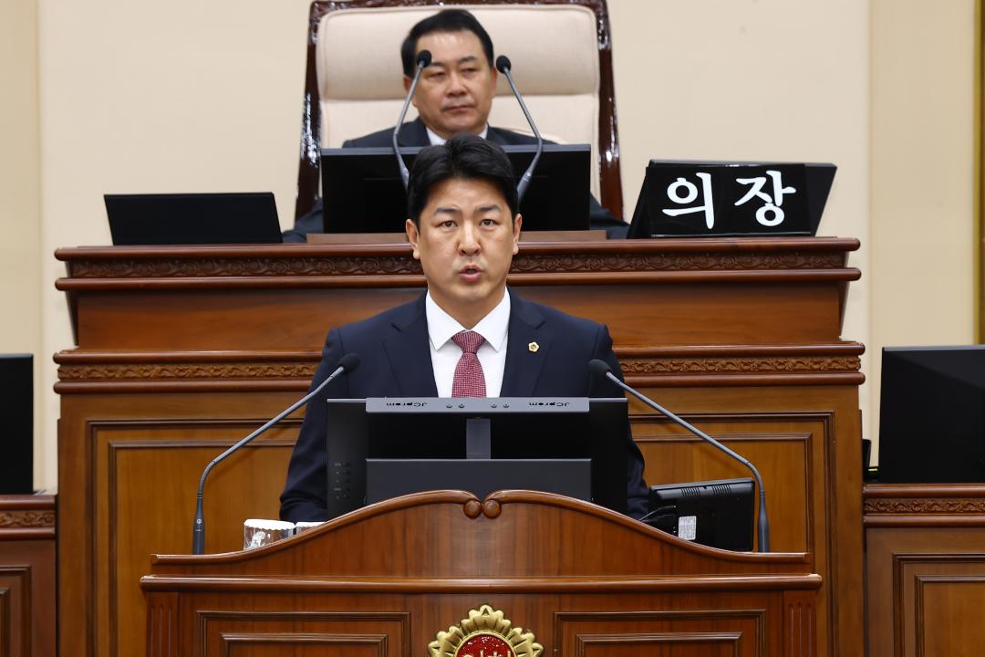 '제341회 제5차 본회의' 게시글의 사진(46) '2025-10-23 제341회 제5차 본회의 (47) 5분자유발언 문관현의원.jpg'