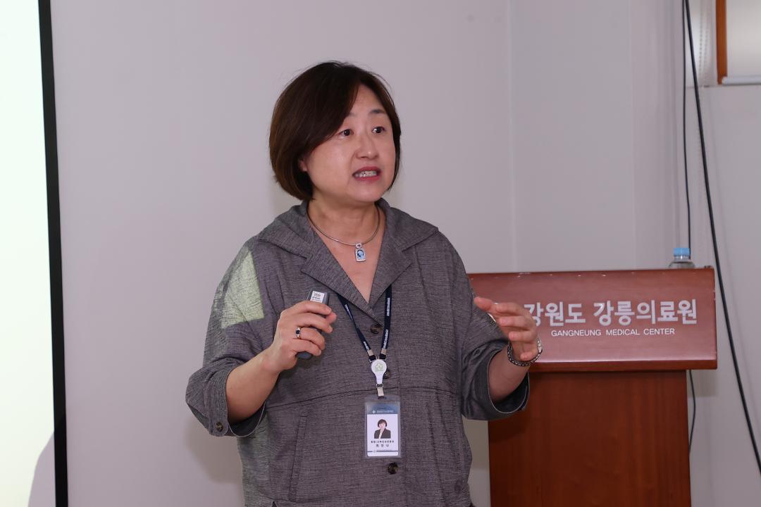 '제339회 사회문화위원회 현지시찰' 게시글의 사진(13) '2025-07-16 제339회 사회문화위원회 현지시찰(강릉의료원) (13).jpg'