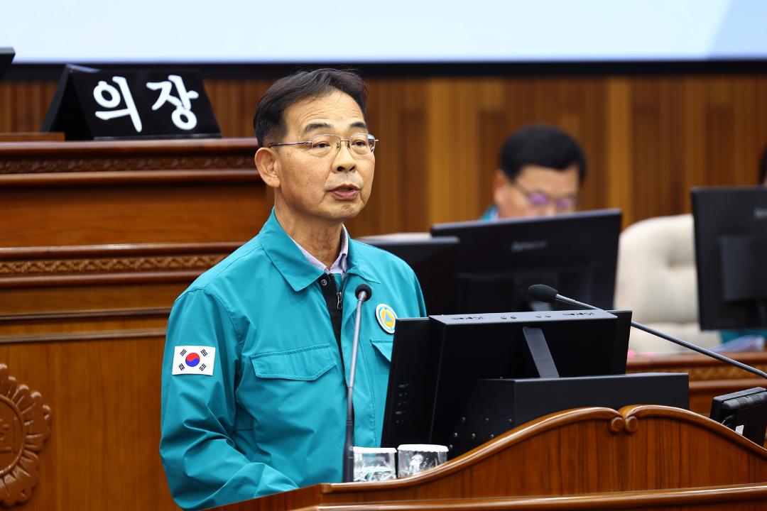 '제340회 제1차 본회의' 게시글의 사진(58) '2025-09-09 제340회 제1차 본회의 (58) 5분자유발언 최재석의원.jpg'