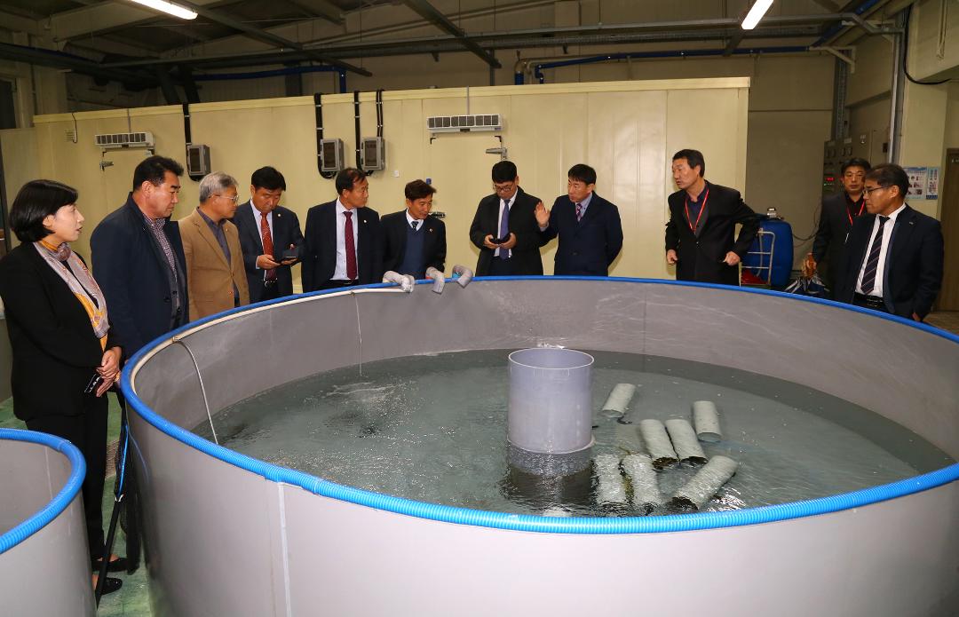 '제286회 농림수산위원회 현지시찰(내수면자원센터)' 게시글의 사진(3) '2019-11-15 제286회 농림수산위원회 현지시찰(내수면자원센터) (3).jpg'