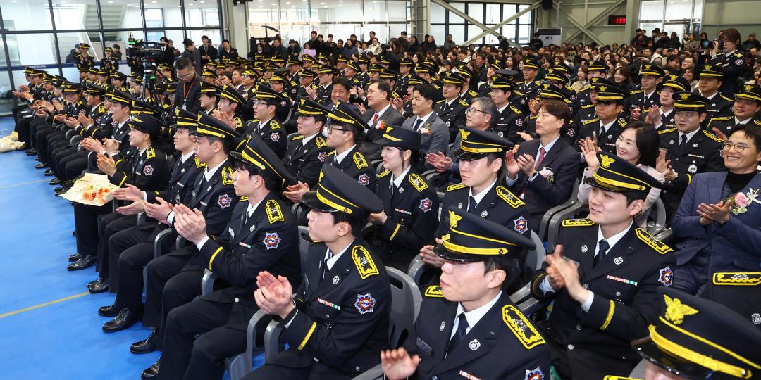 '제42기 소방사반 졸업 및 임명식' 게시글의 사진(20) '2026-01-23 제42기 소방사반 졸업 및 임명식 (19).jpg'