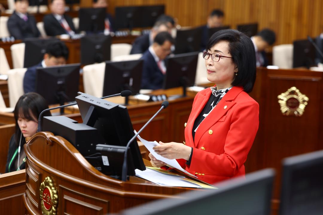 '제344회 제2차 본회의(2026년도 제1회 도정 및 교육행정에 관한 질문)' 게시글의 사진(59) '2026-04-02 제344회 제2차본회의(2026년도 제1회 도정 및 교육행정에 관한 질문) (59) 양숙희 의원.jpg'