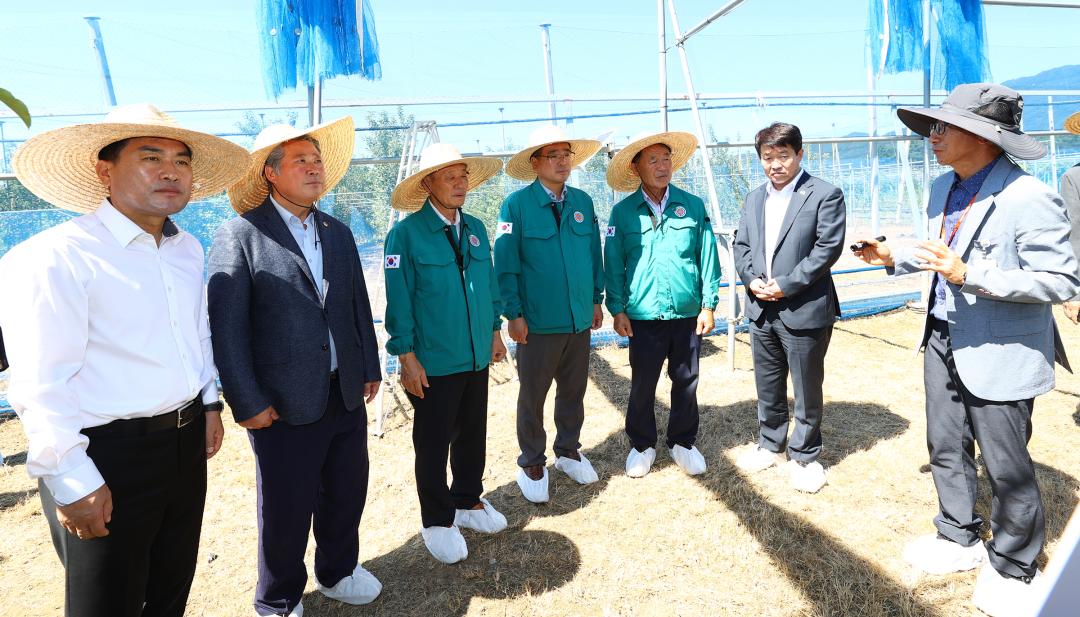 '제340회 농림수산위원회 현지시찰' 게시글의 사진(25) '2025-09-11 제340회 농림수산위원회 현지시찰(농업기술원,해피초원목장) (24).jpg'
