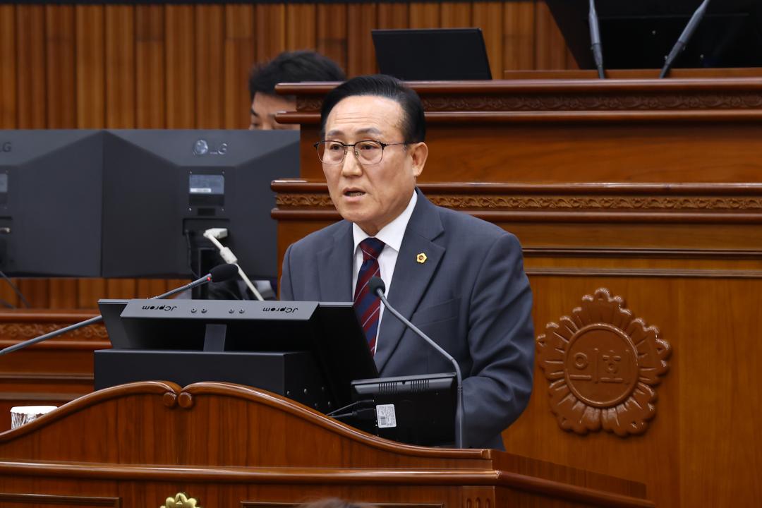 '제344회 제3차 본회의' 게시글의 사진(65) '2026-04-03 제344회 제3차 본회의 (66) 5분자유발언 김희철의원.jpg'