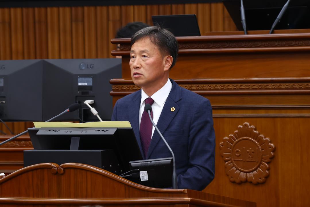 '제344회 제3차 본회의' 게시글의 사진(89) '2026-04-03 제344회 제3차 본회의 (90) 신상발언 김왕규의원.jpg'