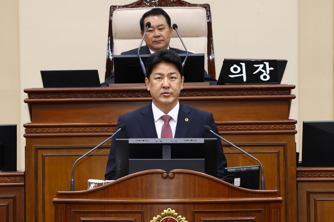 '제341회 제5차 본회의' 게시글의 사진(45) '2025-10-23 제341회 제5차 본회의 (46) 5분자유발언 문관현의원.jpg'