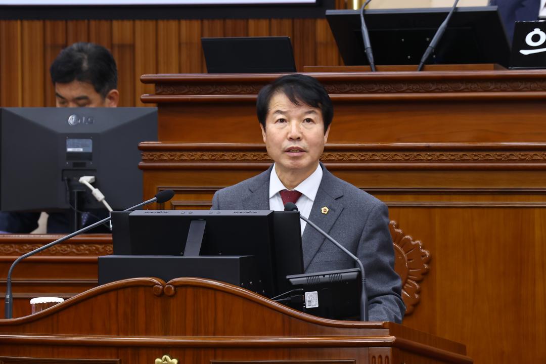 '제343회 제2차 본회의' 게시글의 사진(37) '2026-02-12 제343회 제2차 본회의 (37) 5분자유발언 엄기호의원.jpg'