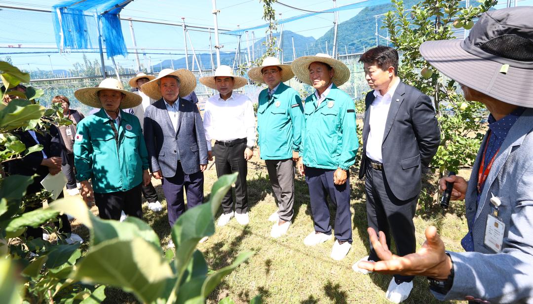 '제340회 농림수산위원회 현지시찰' 게시글의 사진(31) '2025-09-11 제340회 농림수산위원회 현지시찰(농업기술원,해피초원목장) (30).jpg'