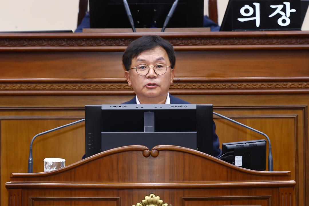 '제338회 제1차 본회의' 게시글의 사진(34) '2025-06-05 제338회 제1차 본회의 (34) 5분자유발언 이무철의원.jpg'