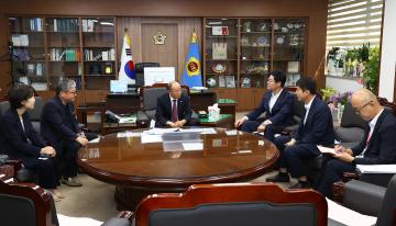 강원특별자치도의회 방문(구자열 원주시장)