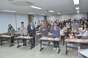 제12회 명주인형극제 포스터 공모전 시상식