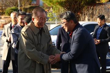 자치경찰 현장 지원 친환경 차량 전달식