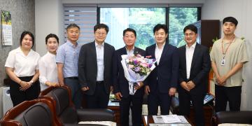 강원특별자치도청 고성향우회 회원 부의장 예방