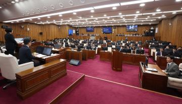 제335회 제4차 본회의(제1차 도정 및 교육행정에 관한 질문)