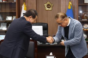 신임 디자인진흥원장 간담