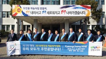 2018 평창동계올림픽 지원 특별위원회 제주도 홍보